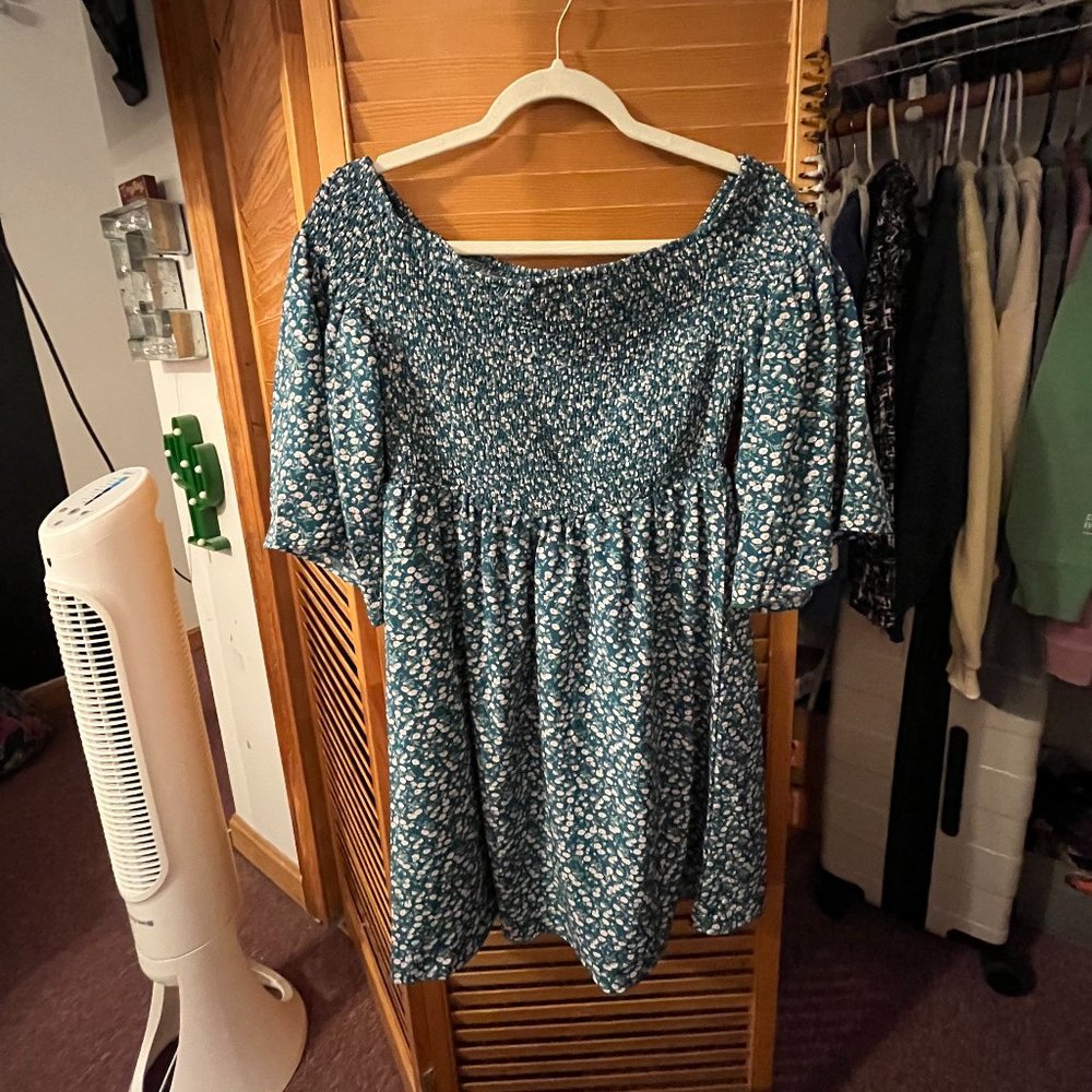 Off the shoulder dress